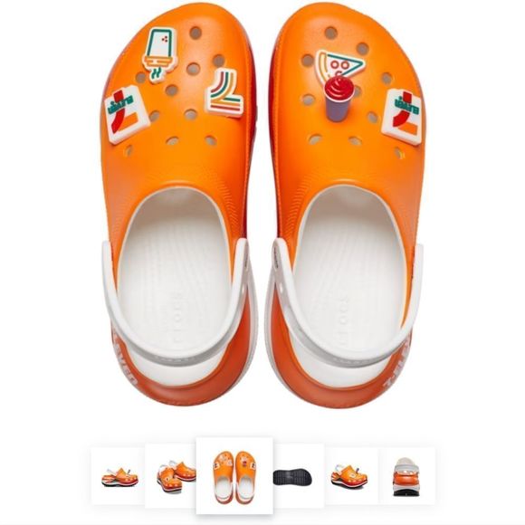 NEW NWT Crocs Size 4 in Men's or 6 in Women's 7-Eleven X Crocs Mega Crush Clogs - Picture 3 of 8